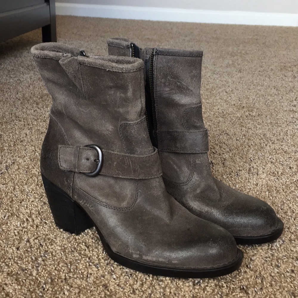 Taupe Born Booties